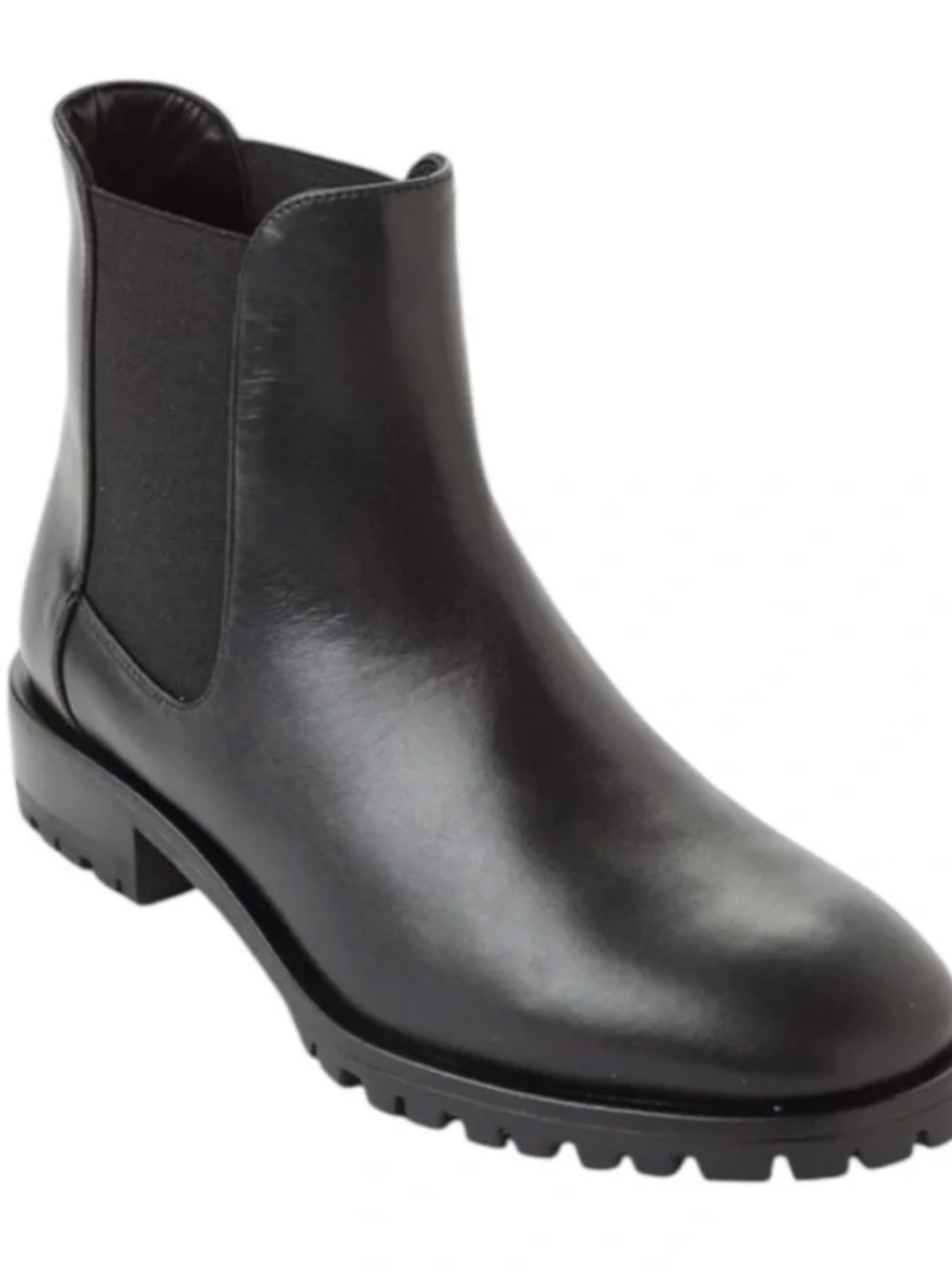 Stuart Weitzman Laine Leather Chelsea Booties